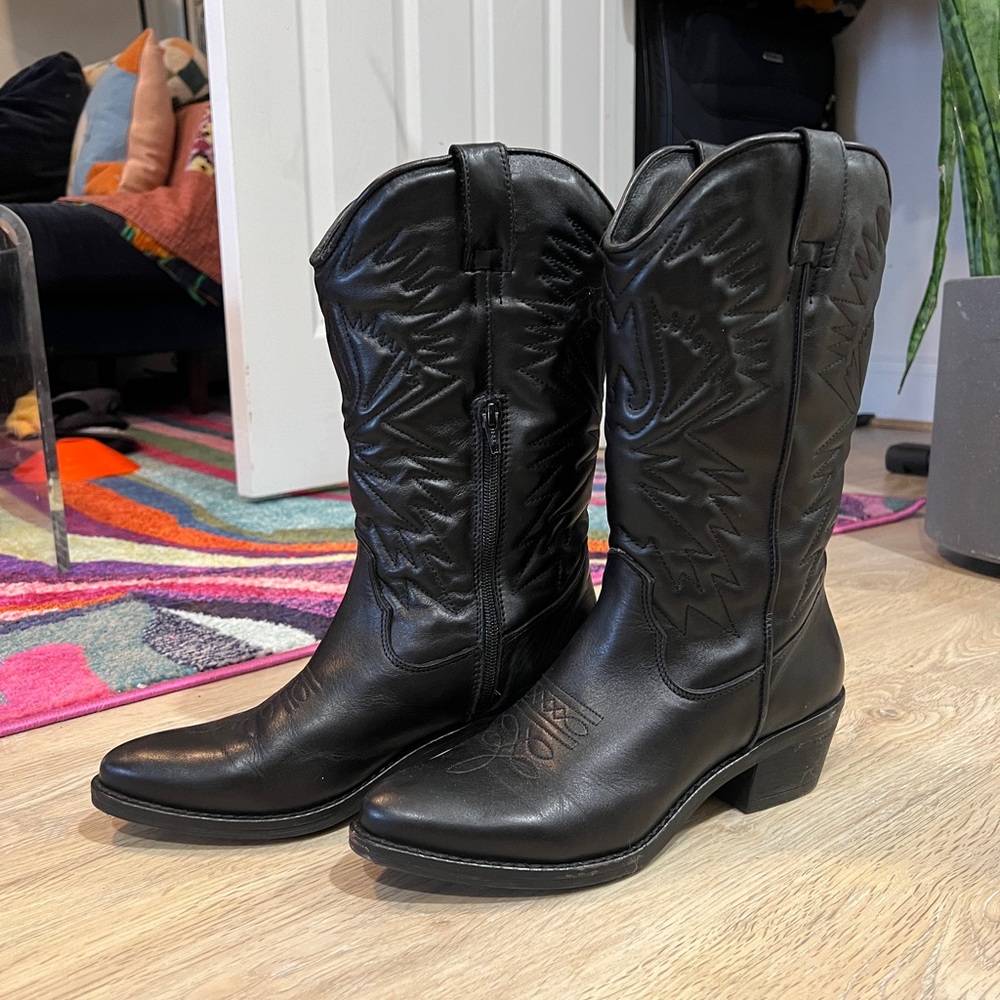 Steve Madden Hayward Cowboy Boots